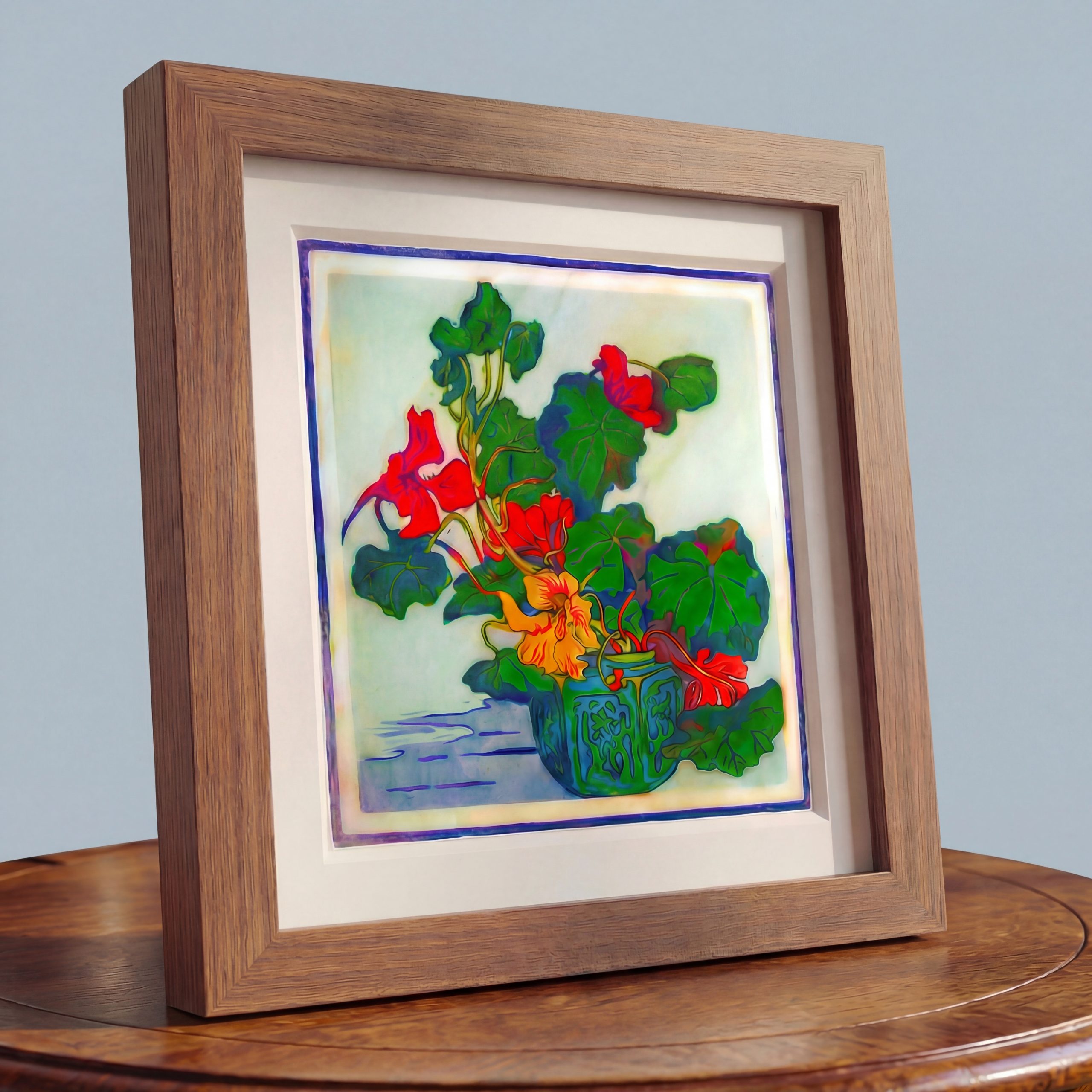 Nasturtiums in Gingerjar